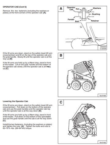 BOBCAT 642B 642 B SKID STEER LOADER