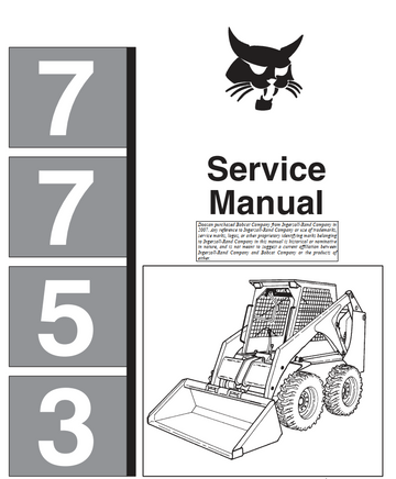 BOBCAT 7753 SKID STEER LOADER