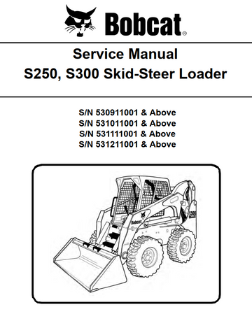BOBCAT S250 S300 SKID STEER LOADER