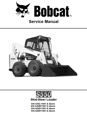 BOBCAT S550 SKID STEER LOADER