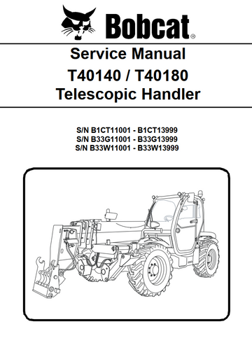 BOBCAT T40140 T40180 TELESCOPIC HANDLER