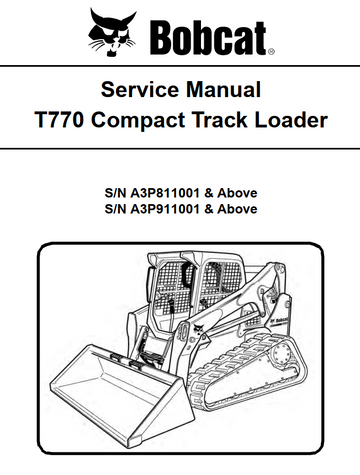 BOBCAT T770 COMPACT TRACK LOADER