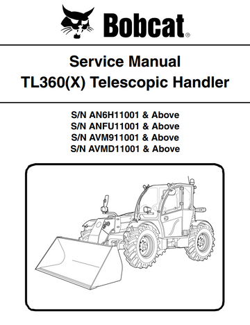 BOBCAT TL360 TELESCOPIC HANDLER