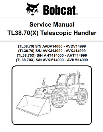 BOBCAT TL38.70 TELESCOPIC HANDLER
