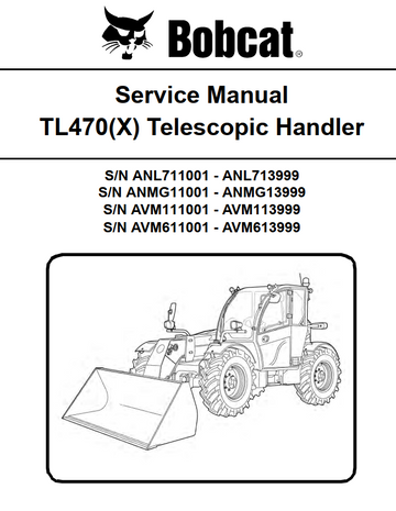 BOBCAT TL470 TELESCOPIC HANDLER