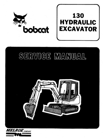 BOBCAT X 130 COMPACT HYDRAULIC EXCAVATOR