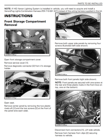 CAN-AM SPYDER GS SM5/SE5 AND SPYDER GS 2008-2009 ATV