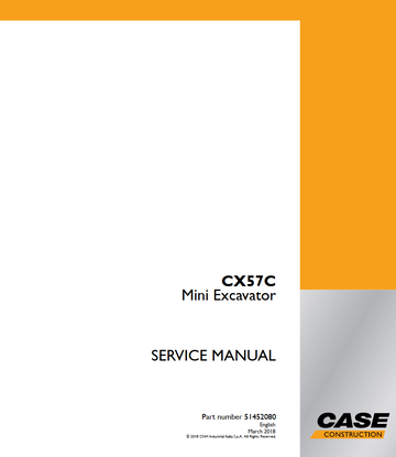 CASE CX57C MINI HYDRAULIC EXCAVATOR