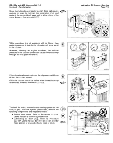 CUMMINS ISB ISBe QSB COMMON RAIL SYSTEM ENGINE