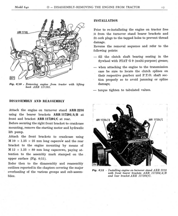 FIAT 480 500 540 580 640 680 DT TRACTOR