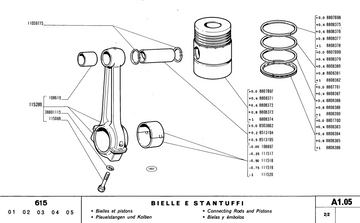 FIAT 615 640-640DT 650 650-650DT 655 TRACTOR PARTS CATALOG