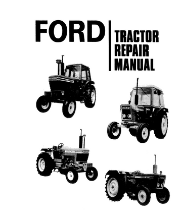 FORD 2600 3600 4100 4600 5600 6600 6700 7600 7700 TRACTOR