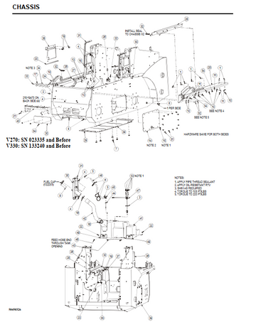 GEHL V270 V330 SKID-STEER LOADER