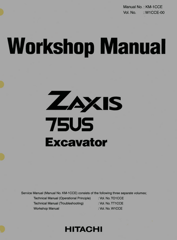 HITACHI ZAXIS ZX75US HYDRAULIC LOADER