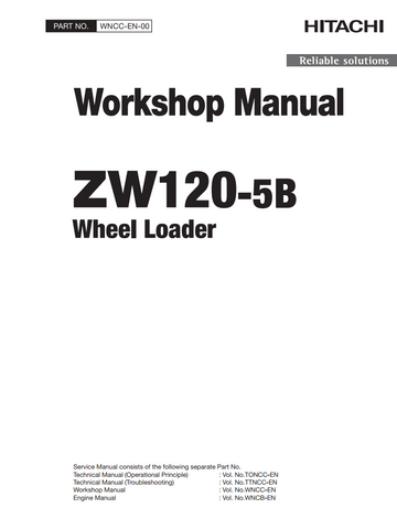 HITACHI ZW120-5B TRACTOR