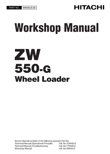 HITACHI ZW550-G HYDRAULIC LOADER