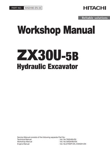 HITACHI ZX 30U -5B EXCAVATOR