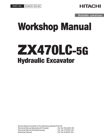 HITACHI ZX 470LC-5G HYDRAULIC DIGGER