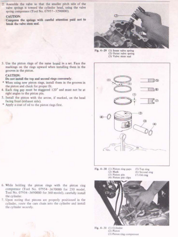 HONDA CB250 CB360 CL360 CJ250T CJ360T BIKE