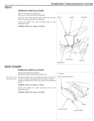 HONDA CRF250R CRF 250R BIKE 2010-2013