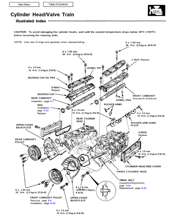HONDA LEGEND 1987-1990 2.7L V6