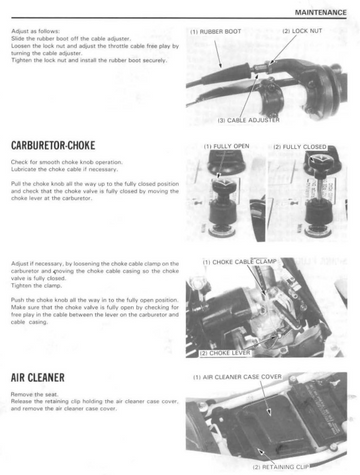 HONDA TR200 FAT CAT FATCAT 200 1986-1987