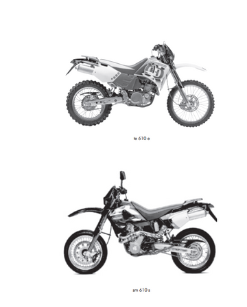HUSQVARNA SM610 SM610S BIKE