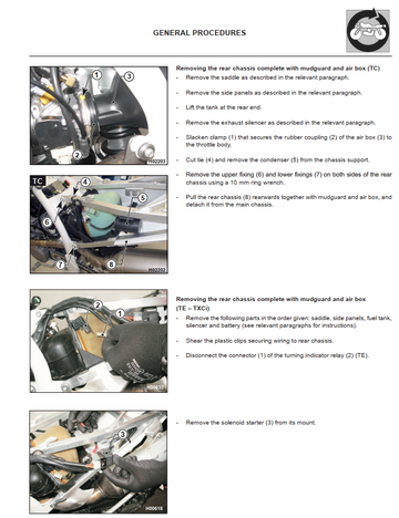HUSQVARNA TE TC TEi TXCi 250 2010-2011 BIKE