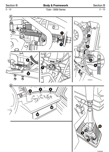 JCB 2115 2125 2135 2140 2150 3155 3185 FASTRAC TRACTOR