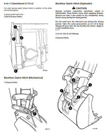 JCB 2CX AND VARIANTS BACKHOE LOADER