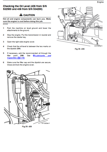 JCB 426 436 446 WHEELED LOADER SHOVEL