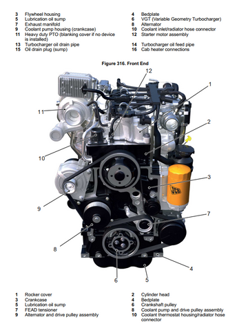 JCB 533-105 535-V125 535-V140 540-140 540-170 540-200 LOADALL