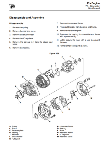JCB CT160 CT260 TANDEM ROLLER