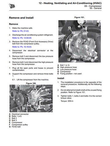 JCB JS145W JS160W JS20 MH WHEEL EXCAVATOR