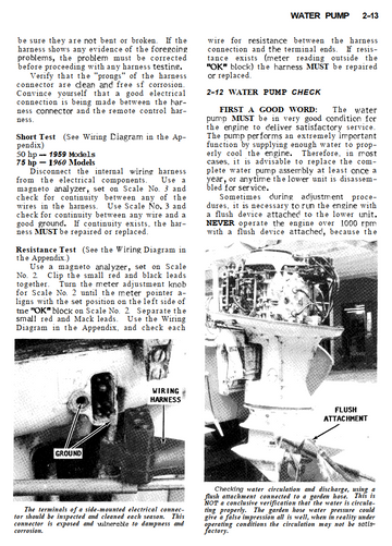 JOHNSON EVINRUDE OUTBOARDS 50HP - 125HP 1958 - 1972