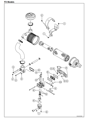 KAWASAKI FD FH FR FS FX SERIES V-TWIN PETROL ENGINE