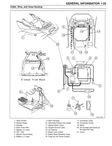 KAWASAKI KVF300 KVF 300 4X4 PRAIRIE 1999-2002 ATV