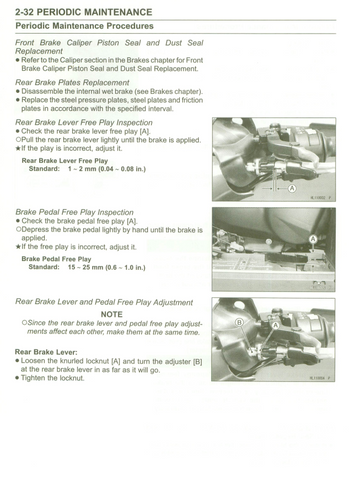 KAWASAKI PRAIRIE 700 KVF700 4×4 2004-2006 ATV