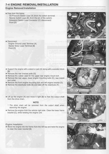 KAWASAKI ZRX1200 ZRX1200R ZRX1200S 2001-2006