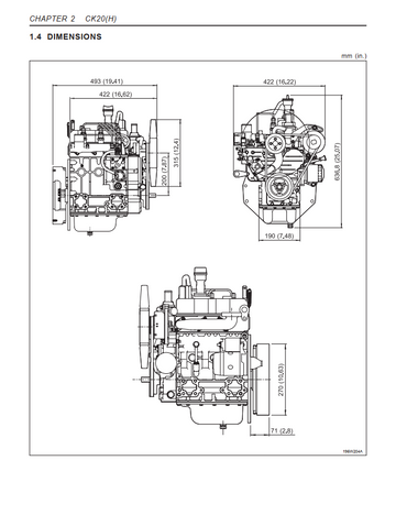 KIOTI DAEDONG CH20 CK20J CK20H CK20HJ TRACTOR