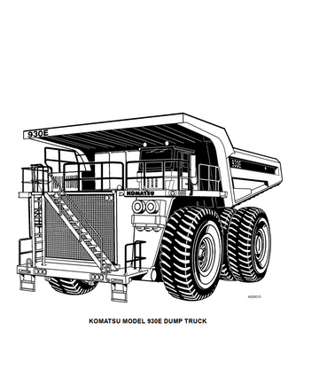 KOMATSU 930E DUMP TRUCK