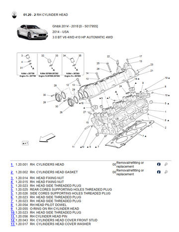 MASERATI GHIBLI 3.0 BT V6 S 2014-2016