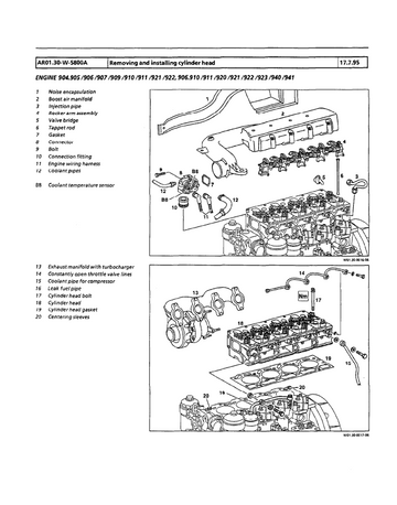 MERCEDES-BENZ OM904 LA 4.2L VARIO BUS DIESEL ENGINE