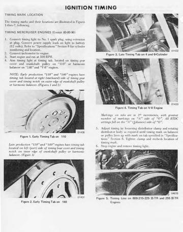 MERCURY MERCRUISER 1963-1973 STERN DRIVE #01 MARINE ENGINES