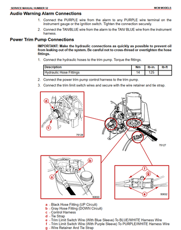 MERCURY MERCRUISER BRAVO AND ALPHA 4.3L MPI # 32