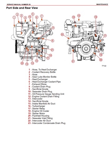 MERCURY MERCRUISER MARINE D1.7L 1.7L DTI #29