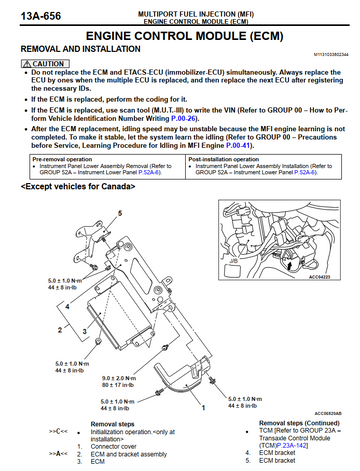 MITSUBISHI MIRAGE LA 1.2L 2014-2017 PETROL