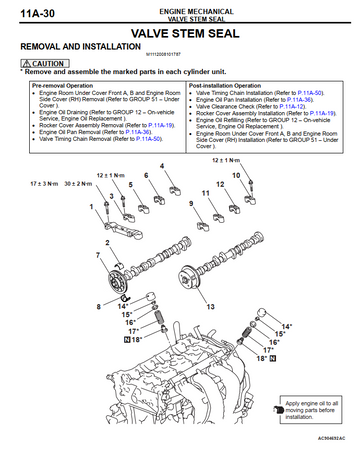 MITSUBISHI OUTLANDER 2.0L 2.4L 2012-2013