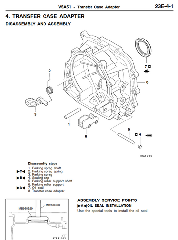 MITSUBISHI V5A51 AUTO TRANSMISSION GEARBOX