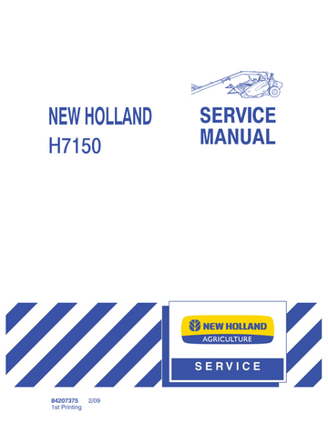 NEW HOLLAND H7150 DISC MOWER